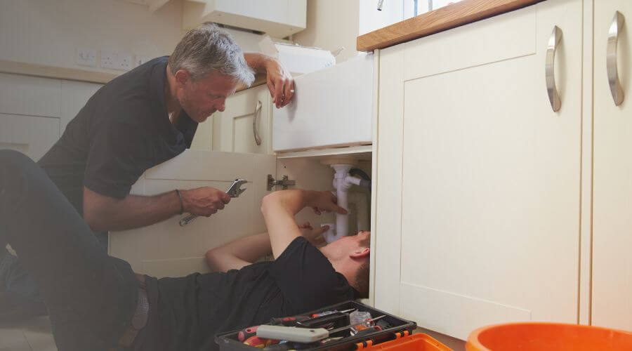 Professional burst pipe repair services in Midland, IN